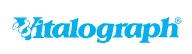 Vitalograph logo in blue text on a white background.